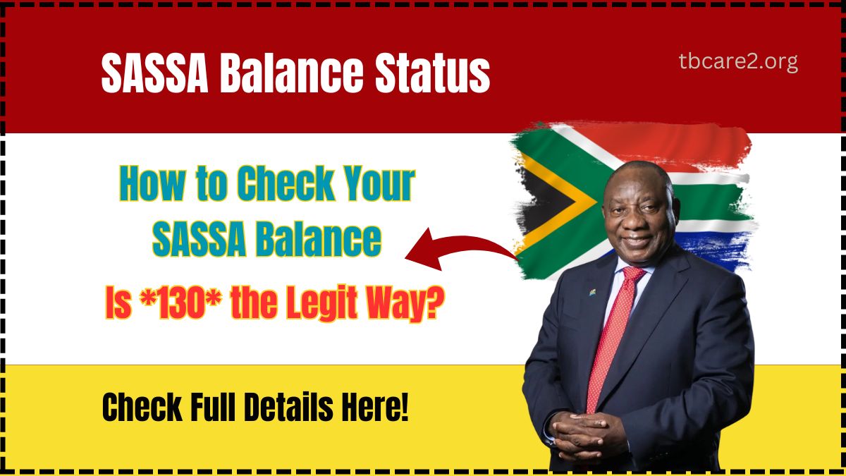 Read more about the article How to Check Your SASSA Balance: Is *130* the Legit Way?